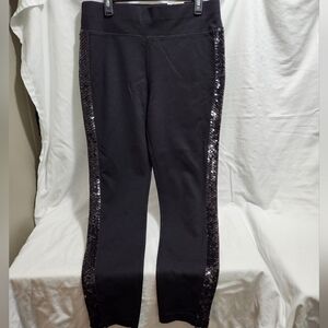 I.N.C. Sparlw Stripe skinny pants